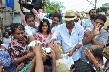 Maa Association Flood Relief program At Allwyn Colony